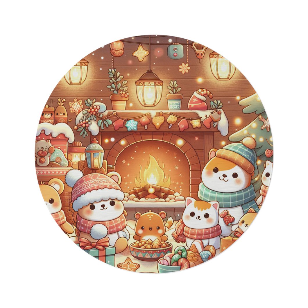 Cute Animal Round Rug