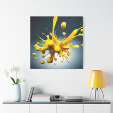 Load image into Gallery viewer, Yellow Matte Canvas, Stretched, 1.25&quot;
