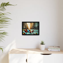 Load image into Gallery viewer, Marbles Matte Canvas, Black Frame
