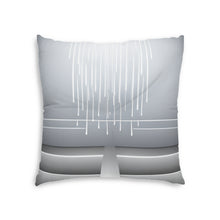 Load image into Gallery viewer, Grey Design Tufted Floor Pillow, Square
