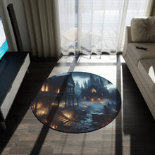 Load image into Gallery viewer, Castle Round Rug
