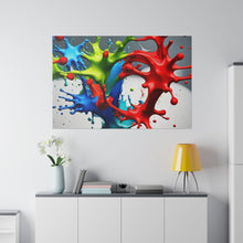 Load image into Gallery viewer, Splash colors Matte Canvas, Stretched
