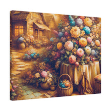 Load image into Gallery viewer, Floral Scene Matte Canvas
