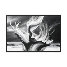 Load image into Gallery viewer, Unique Matte Canvas, Black Frame
