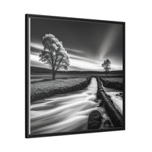 Load image into Gallery viewer, Swamp Matte Canvas, Black Frame
