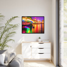 Load image into Gallery viewer, Beautiful City Matte Canvas, Black Frame
