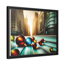 Load image into Gallery viewer, Marbles Matte Canvas, Black Frame
