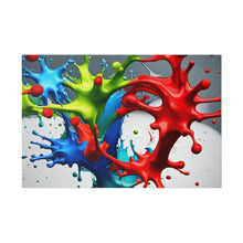 Load image into Gallery viewer, Splash colors Matte Canvas, Stretched

