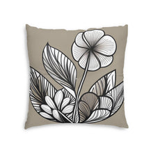 Load image into Gallery viewer, Floral Tufted Floor Pillow, Square
