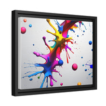 Load image into Gallery viewer, Unique Colorful Art Matte Canvas, Black Frame
