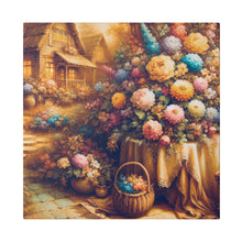Load image into Gallery viewer, Floral Scene Matte Canvas
