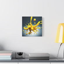 Load image into Gallery viewer, Yellow Matte Canvas, Stretched, 1.25&quot;
