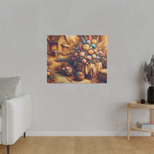 Load image into Gallery viewer, Floral Scene Matte Canvas
