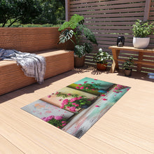 Load image into Gallery viewer, Floral Outdoor Rug
