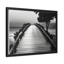 Load image into Gallery viewer, Bridge Matte Canvas, Black Frame
