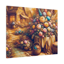 Load image into Gallery viewer, Floral Scene Matte Canvas
