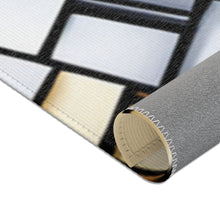 Load image into Gallery viewer, Unique Gold/Silver Area Rug
