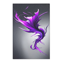 Load image into Gallery viewer, Unique purple design area rug

