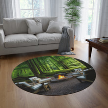Load image into Gallery viewer, Outdoors Round Rug
