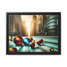 Load image into Gallery viewer, Marbles Matte Canvas, Black Frame
