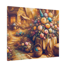 Load image into Gallery viewer, Floral Scene Matte Canvas
