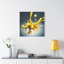 Load image into Gallery viewer, Yellow Matte Canvas, Stretched, 1.25&quot;
