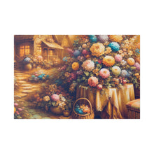 Load image into Gallery viewer, Floral Scene Matte Canvas
