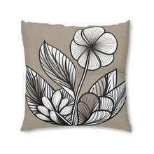 Load image into Gallery viewer, Floral Tufted Floor Pillow, Square
