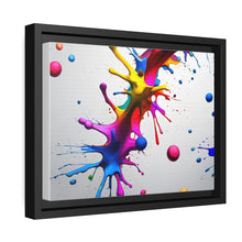 Load image into Gallery viewer, Unique Colorful Art Matte Canvas, Black Frame
