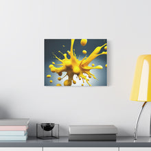Load image into Gallery viewer, Yellow Matte Canvas, Stretched, 1.25&quot;
