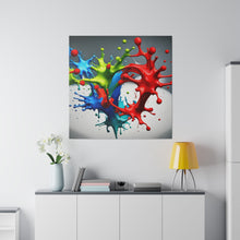Load image into Gallery viewer, Splash colors Matte Canvas, Stretched
