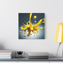 Load image into Gallery viewer, Yellow Matte Canvas, Stretched, 1.25&quot;
