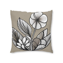 Load image into Gallery viewer, Floral Tufted Floor Pillow, Square
