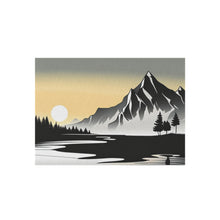 Load image into Gallery viewer, Cool Mountain Scene Outdoor Rug
