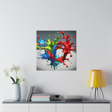 Load image into Gallery viewer, Splash colors Matte Canvas, Stretched
