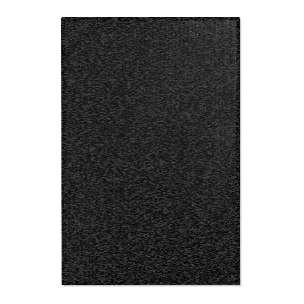 Black Area Rug