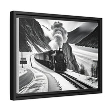 Load image into Gallery viewer, Train Matte Canvas, Black Frame
