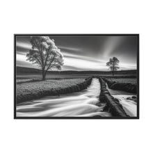 Load image into Gallery viewer, Swamp Matte Canvas, Black Frame
