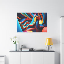 Load image into Gallery viewer, Very Unique Abstract Colorful Matte Canvas
