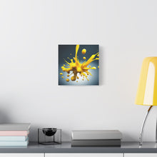 Load image into Gallery viewer, Yellow Matte Canvas, Stretched, 1.25&quot;
