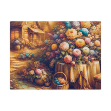 Load image into Gallery viewer, Floral Scene Matte Canvas
