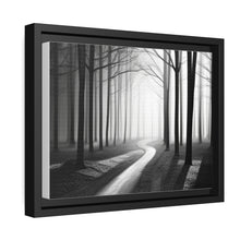 Load image into Gallery viewer, The Dark Path Canvas, Black Frame
