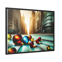 Load image into Gallery viewer, Marbles Matte Canvas, Black Frame
