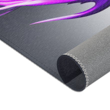 Load image into Gallery viewer, Unique purple design area rug
