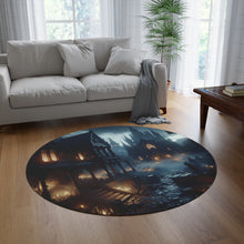 Load image into Gallery viewer, Castle Round Rug
